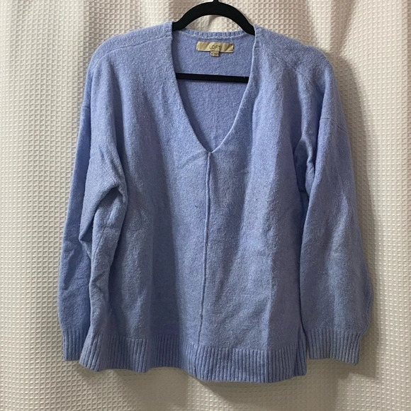 W&W ONCE LOFT Cozy V Neck Sweater - Picture 2 of 5